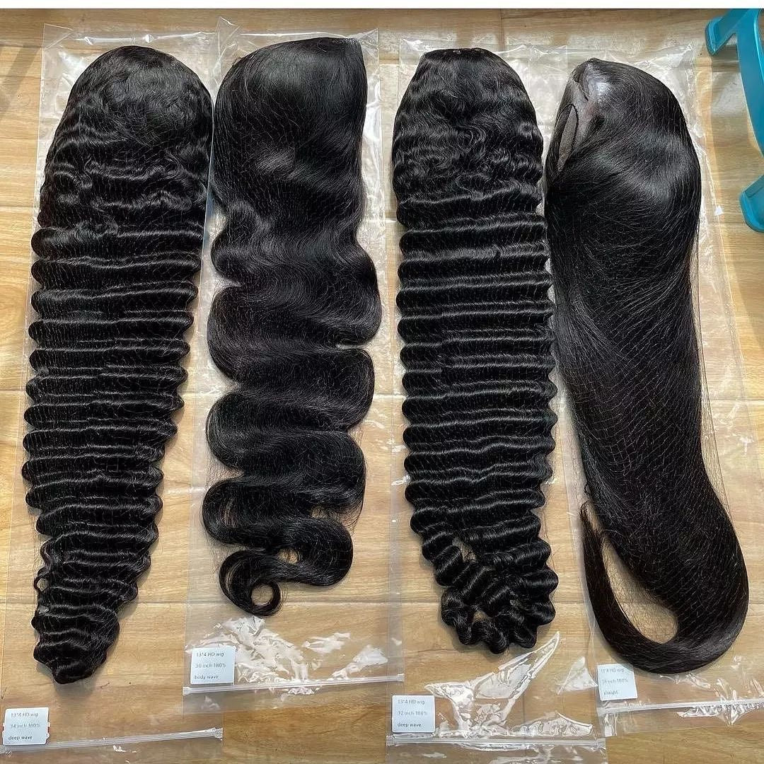 Raw Indian Hair 13x4 Wigs