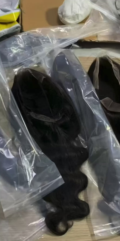100% Virgin Human Hair Lace Frontal Wigs